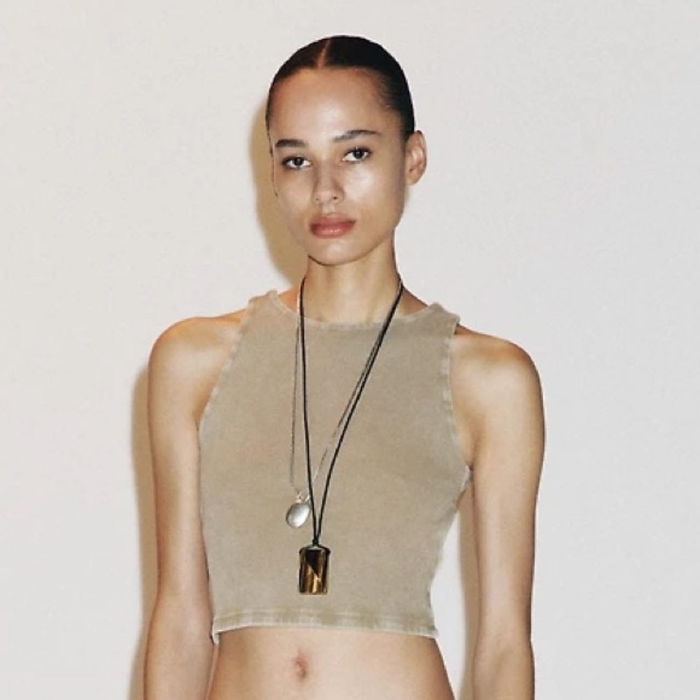 Tie-Back Crop Top